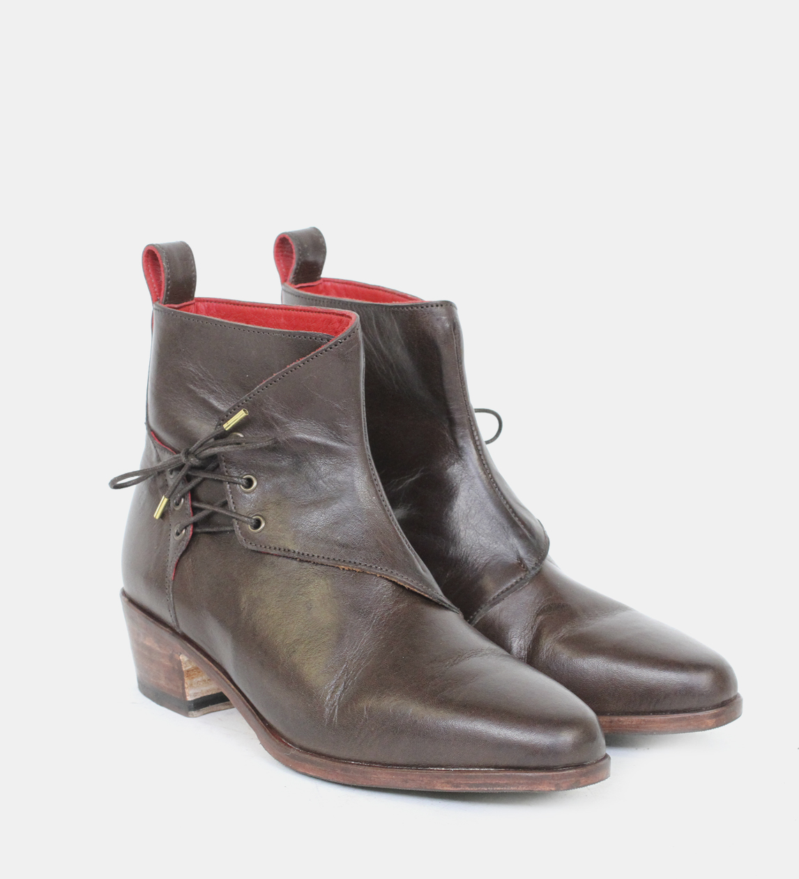 glacier black venezia calf boots