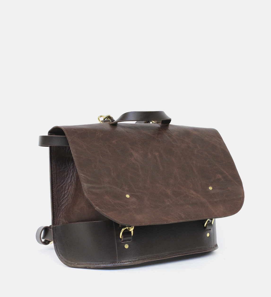large brown backpack