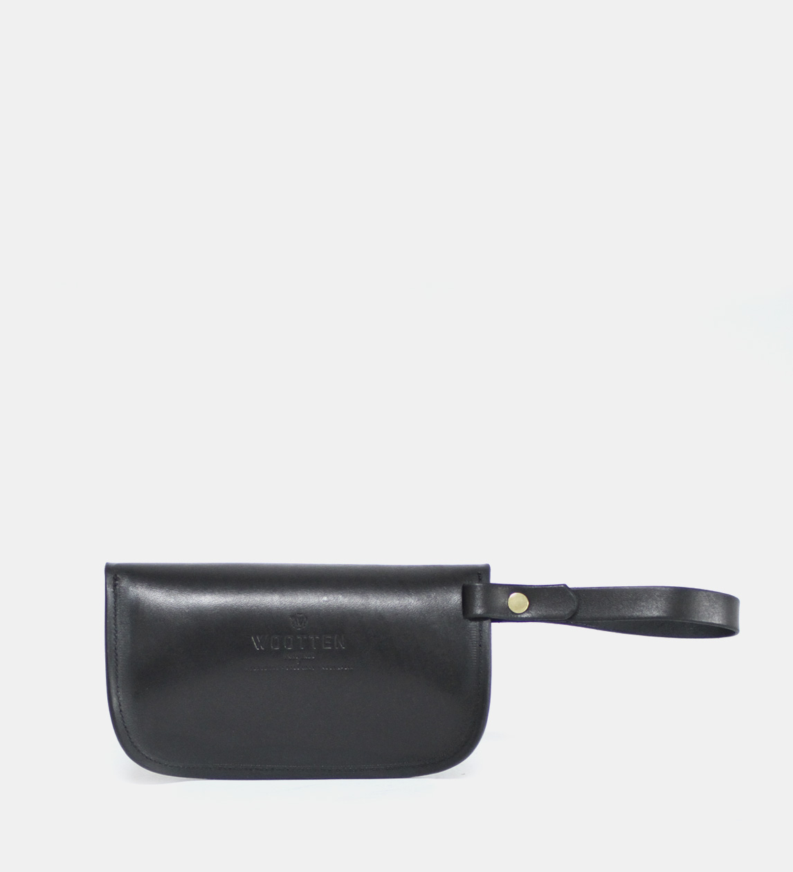 black mini clutch