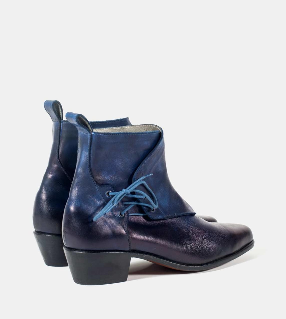 glacier black venezia calf boots